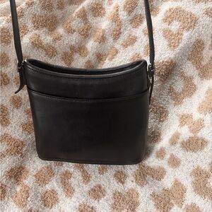 Vintage Coach Mambo Black Crossbody #9062